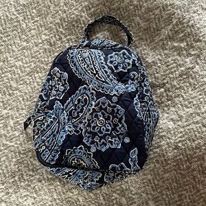 Vera Bradley small lunch bag with liner and pouches.